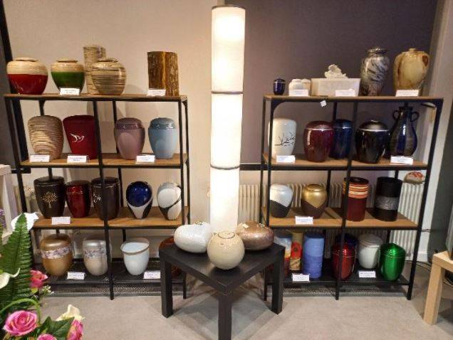 urnes funéraires pour crémation suite à obsèques a Reichshoffen