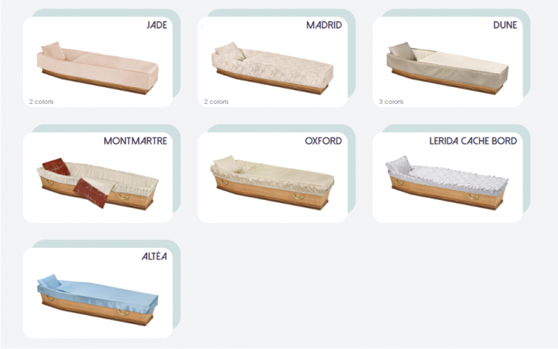 Capiton de cercueil : catalogue des options pour enterrement à Val de Moder près de Haguenau